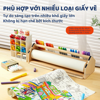 Ống đựng giấy vẽ Mideer Versatile Paper Roll Holder