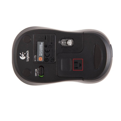 Chuột không dây Logitech B175 - USB, AA- Hàng chính hãng