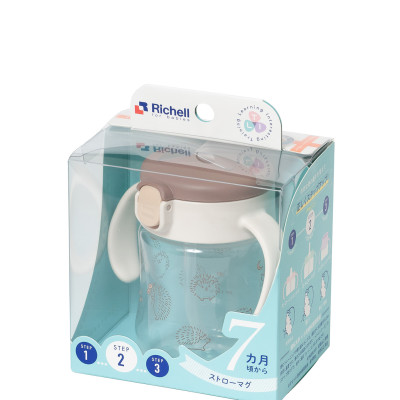 Bình ống hút T.L.I Richell nhựa PP 200ml