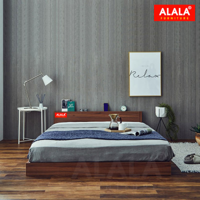 Giường thấp ALALA41 / Miễn phí vận chuyển và lắp đặt tận nơi/ Đổi trả 30 ngày/ Sản phẩm được bảo hành 5 năm từ thương hiệu ALALA/ Chịu lực 700kg