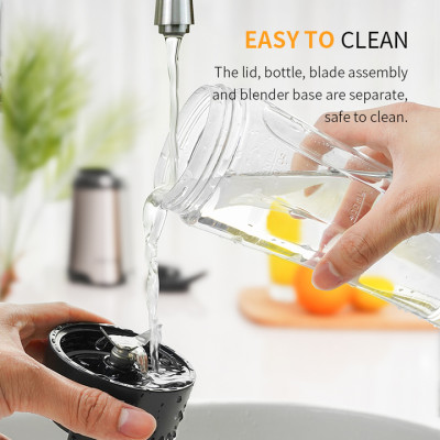 Máy xay sinh tố 2 ly nhãn hiệu Shardor PB615B công suất 300W, dung tích 600 ml - Hàng Nhập Khẩu