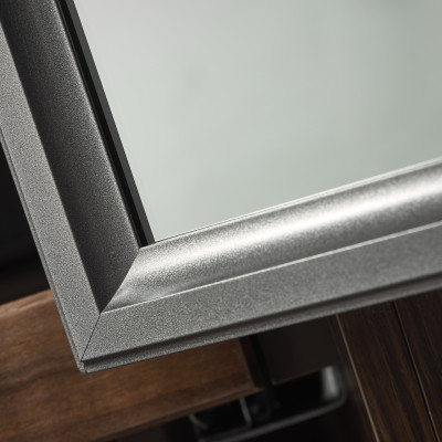 Phụ kiện của tủ áo (Gương âm tủ ray giảm chấn mã GW07 thương hiệu Gerari)