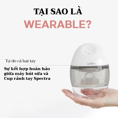 MÁY HÚT SỮA KHÔNG DÂY SPECTRA WEARABLE