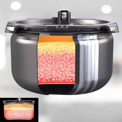 Nồi Cơm Điện Tử Cao Tần Tiger JPK-W18W 1,8 lít - Hàng chính hãng