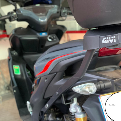 Thùng givi B270N, baga SRX (S) lắp cho xe NVX 155 VVA