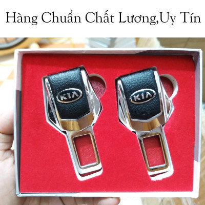 Chốt Cài Dây An Toàn Ô Tô Loại Cao Cấp - Bộ 2 Chiếc Ngắt chuông An Toàn Ô Tô, Nhiều Loại Logo Các Hãng Xe