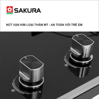   Bếp gas âm SAKURA SG-2568GB - Hàng chính hãng