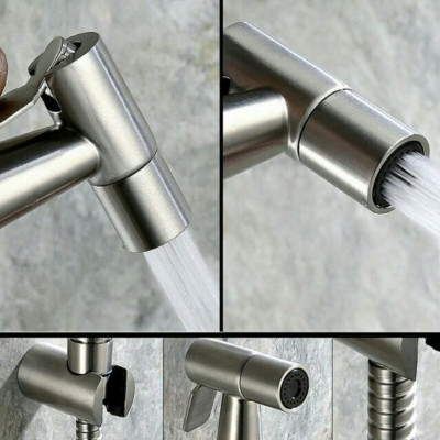 Bộ Đầu vòi xịt vệ sinh (toilet) inox SUS 304