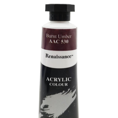 Tuýp Màu Acrylic 45 ml - Renaissance #530 - Burnt Umber