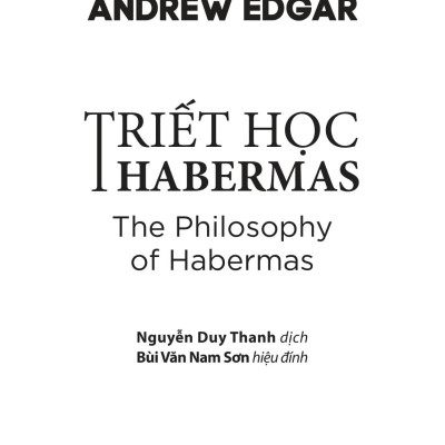 Sách - Triết học Habermas - The Philosophy of Habermas - Bìa Cứng