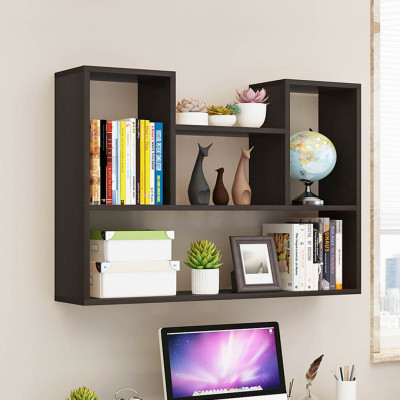 Giá sách treo tường gỗ công nghiệp SMLIFE Wade