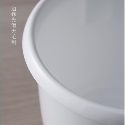 Combo 01 Xô nhựa đựng nước Yamada + 01 Gáo nhựa múc nước Inomata 1300ml - Hàng nội địa Nhật Bản