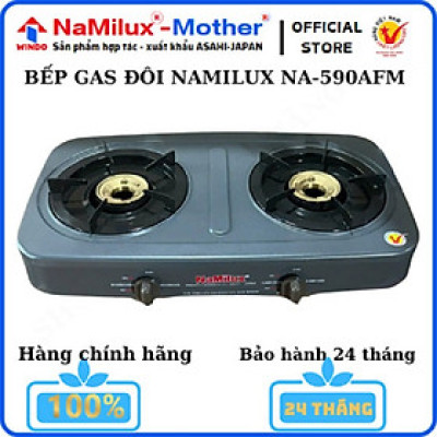 Bếp gas đôi để bàn NaMilux NA-590AFM | Hàng Chính Hãng