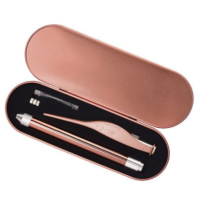 Bộ Dụng Cụ Lấy Ráy Tai Có Đèn Led Cao Cấp Kèm Hộp Đựng Sịn Sò Sử Dụng Cổng Sạc USB Tặng Kèm Kính Lúp