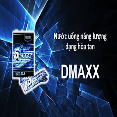 DMAXX thức uống bổ sung vitamin năng lượng có đường DAMODE 23 gói dùng thử màu xanh