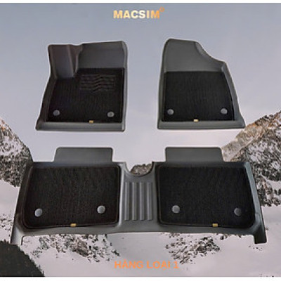 Thảm lót sàn ô tô 2 lớp cao cấp dành cho xe Vinfast Herio Green-(sd3) nhãn hiệu Macsim