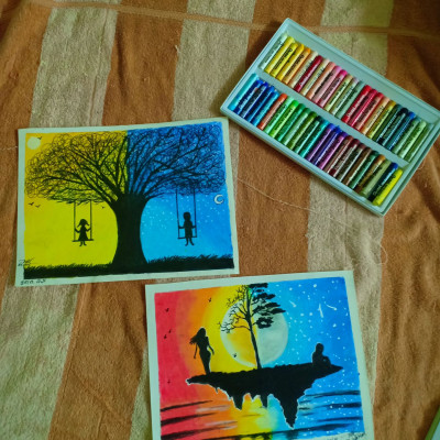 Sáp dầu Pentel PHN - 50 màu