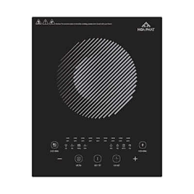 Bếp điện từ đơn Hòa Phát HPC D13A2 - Công Suất 1800W - Bảo hành 12 tháng - Hàng Chính Hãng