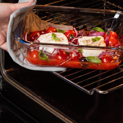 Bộ 5 hộp thủy tinh chịu nhiệt đựng cơm trữ thức ăn  COBA