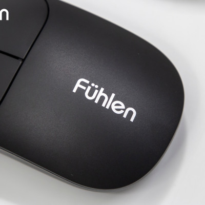 Chuột không dây Fuhlen M07s Wireless, Công thái học, Tặng kèm pin- Hàng chính hãng