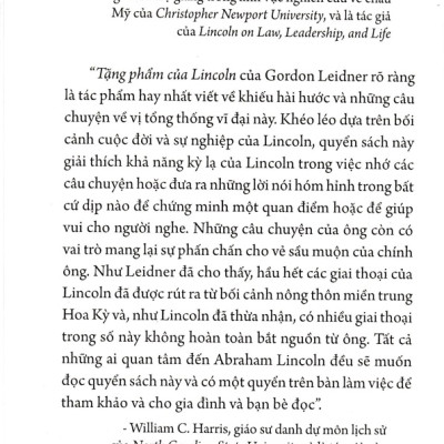Tặng Phẩm Của Lincoln - VL