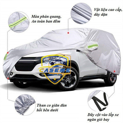 [HYUNDAI] Bạt Phủ Xe Ô Tô 3 Lớp Tráng Nhôm Cao Cấp – Chống Nóng, Chống Thấm, Chống Bụi | Hàng Chính Hãng