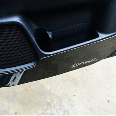 Bộ ốp Titan chống trầy xước Tapli, Táp li dành cho xe Mitsubishi Outlander 