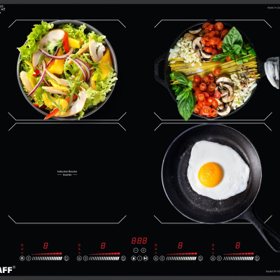 Bếp Từ Đa Điểm 4 Vùng Nấu Kaff KF-HGEM919 - Hàng Chính Hãng