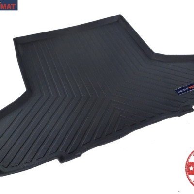 Thảm lót cốp xe ô tô Porsche Panamera 2014-2017 nhãn hiệu Macsim chất liệu TPV cao cấp màu đen(265)