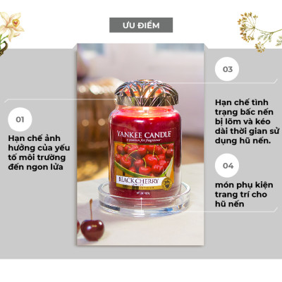 Chụp nến trang trí Yankee Candle - Antique Gold
