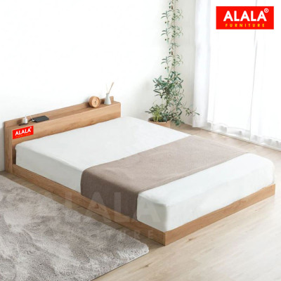 Giường thấp ALALA89 / Miễn phí vận chuyển và lắp đặt tận nơi/ Đổi trả 30 ngày/ Sản phẩm được bảo hành 5 năm từ thương hiệu ALALA/ Chịu lực 700kg