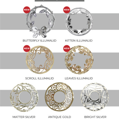 Chụp nến trang trí 