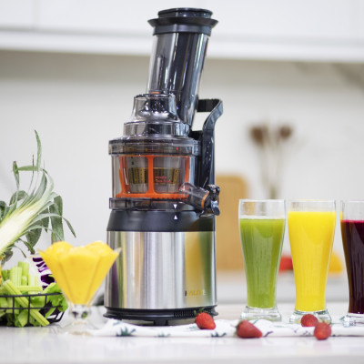 Máy Ép Chậm Cao Cấp Kalite KL-565 Tiêu Chuẩn Châu Âu Dung Tích Công Suất 240 W - Hàng Chính Hãng