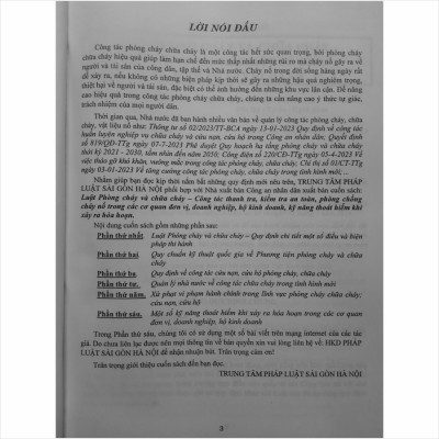 Sách Luật Phòng Cháy Và Chữa Cháy – Công Tác Thanh Tra, Kiểm Tra An Toàn, Phòng Chống Cháy Nổ Trong Các Cơ Quan Đơn Vị, Doanh Nghiệp, Hộ Kinh Doanh, Kỹ Năng Thoát Hiểm Khi Xảy Ra Hỏa Hoạn - V2276D