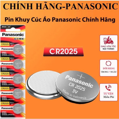 Pin CMOS, pin Cúc Áo Panasonic Giá Tốt, Miễn Phí Vận Chuyển CR2032 2025 2016 CR1632 1620 3V Lithium