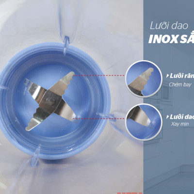 Máy Xay Sinh Tố 2 Cối Nhựa FUJIKA FJ-2815 - Hàng Chính Hãng