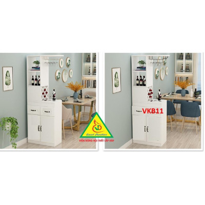 Quầy bar mini kết hợp tủ rượu VKB11 ( không kèm ghế) - Nội thất lắp ráp Viendong Adv