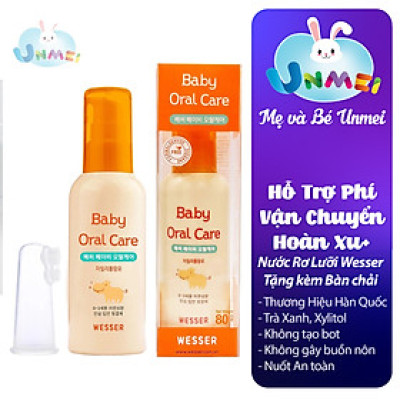 Nước Rơ Lưỡi Wesser (80g)