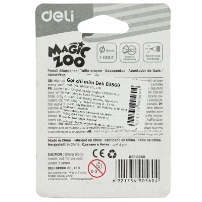 Chuốt Chì Mini Deli 560 - Hình Thỏ - Màu Hồng