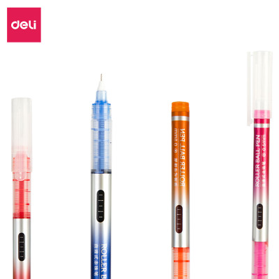  Bút gel nhiều màu Deli - 0.5mm - Mực trơn đều - 8 màu 8 chiếc/Hộp - 1 hộp - S855