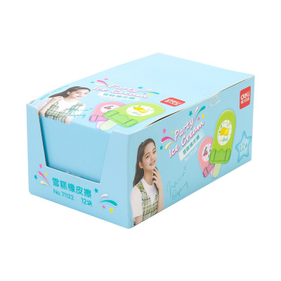 Gôm Tẩy Màu Deli Hình Que Kem - 1 Chiếc - 71122