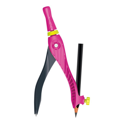 Compass Học Sinh 360 Độ - Maped 181611 - Màu Hồng