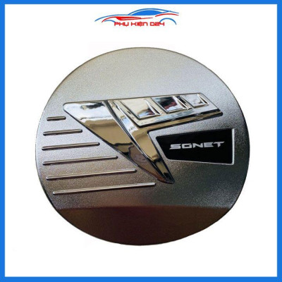 Ốp nắp xăng Sonet 2021-2022-2023 mạ crom bảo vệ chống trầy trang trí ô tô