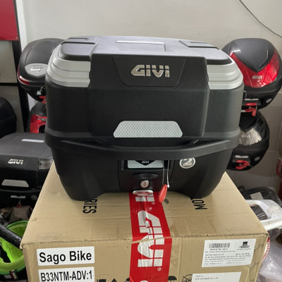 Thùng givi B33NTM-ADV, thùng givi 33 lit phiên bản đủ phụ kiện