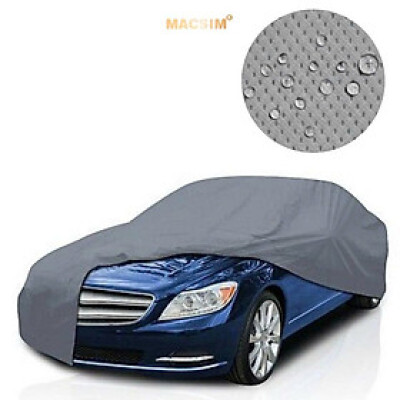 Bạt phủ ô tô chất liệu vải không dệt 3 lớp cao cấp thương hiệu MACSIM cho xe ô tô BMW 6 Series màu ghi