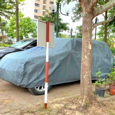 Bạt phủ ô tô chất liệu vải không dệt 3 lớp cao cấp thương hiệu MACSIM cho xe ô tô BMW 1 Series - màu ghi