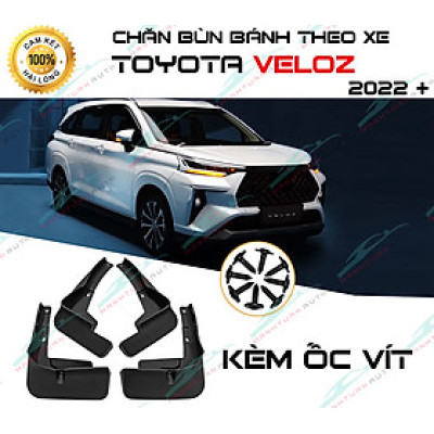 Chắn bùn bánh Veloz 2021 2022 2023 chuẩn theo xe, kèm them ốc vít hàng cao cấp