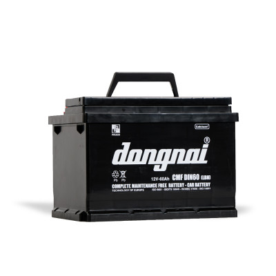 Ắc quy khô miễn bảo dưỡng Đồng Nai CMF DIN60 [LBN] | 12V - 60Ah