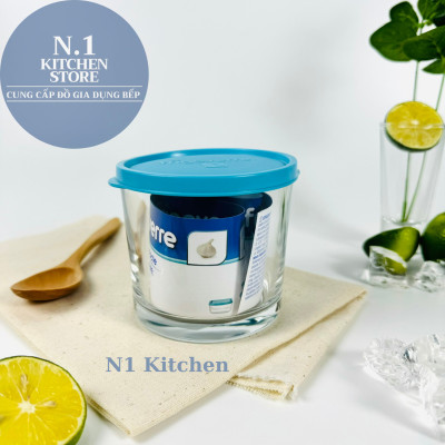 Hộp thủy tinh trữ đông Frigoverre tròn cao - Bormioli Rocco Ý - Hàng chính hãng