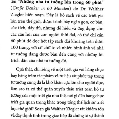 Những Nhà Tư Tưởng Lớn - Wittgenstein In 60 Minuten - Wittgenstein Trong 60 Phút